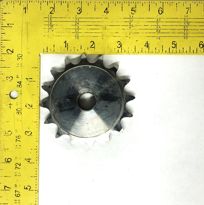 Unbranded 0.63 Inch Bore Roller Chain Sprocket 50B16SS NOS