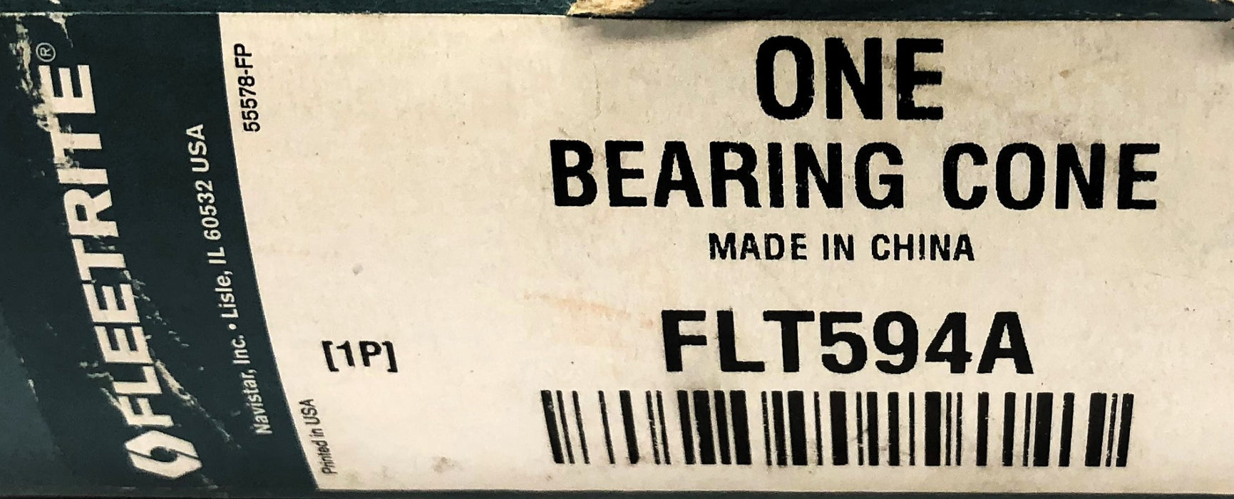 Fleetrite Bearing Cone FLT594A NOS