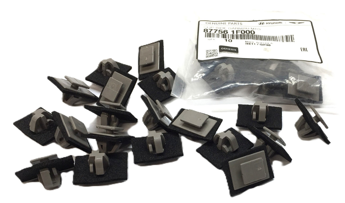 Hyundai Clip-Side Garnish Moulding 87756 1F000 (877561F000) [Lot of 29] NOS