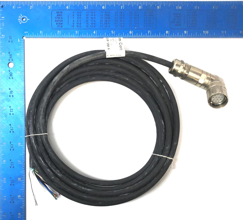 Mencom Corp 12 Pin Female Connector Cable MCV-12FP-5M-R NOS