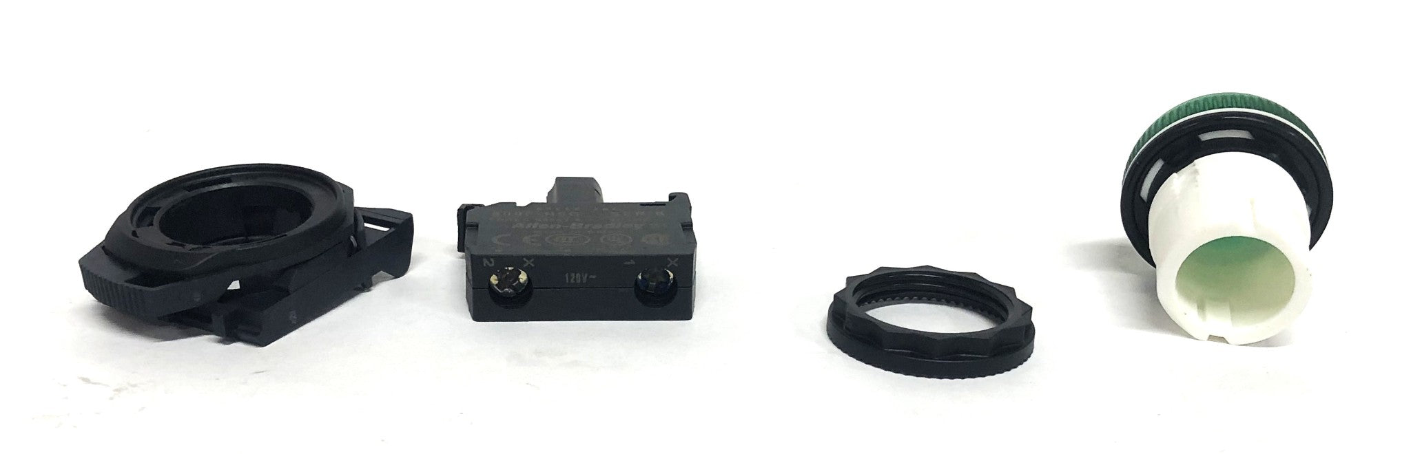 Allen-Bradley Green Pilot Light Assembly 800FP-P3PN5G NOS