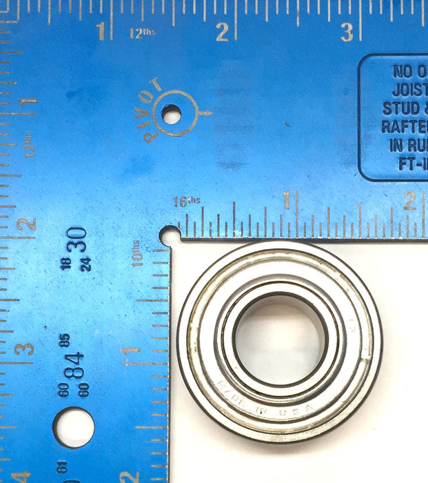 New Departure Sealed Single-Side Steel Roller Ball Bearing (No Box) C03 NOS