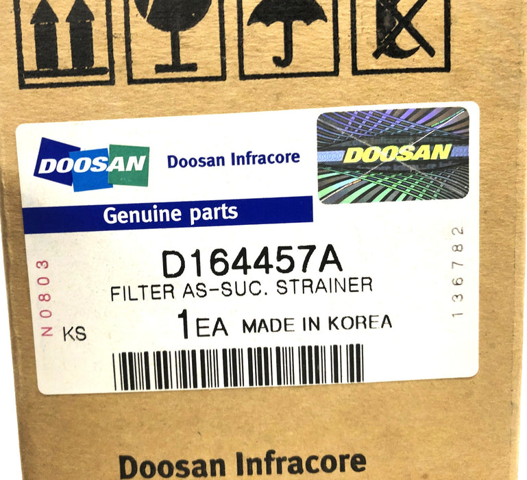 Doosan Strainer Filter D164457A NOS