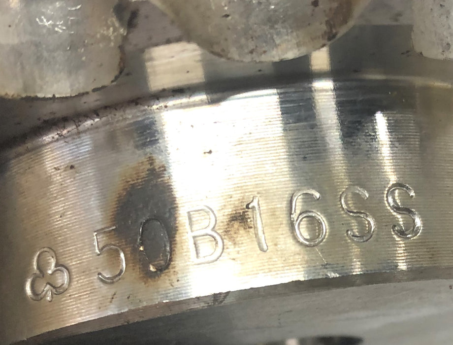 Unbranded 0.63 Inch Bore Roller Chain Sprocket 50B16SS NOS