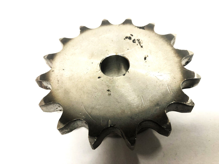 Unbranded 0.63 Inch Bore Roller Chain Sprocket 50B16SS NOS