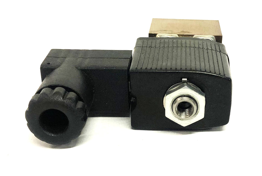 Burkert 240V 60HZ 4W G1/8 PMAX 87PSI Fluid Control Manifold 6012-C1/16 USED