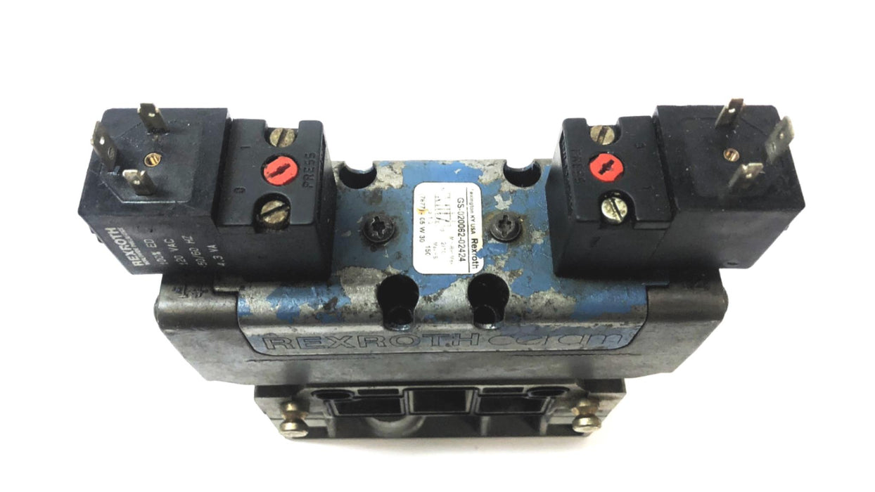Rexroth Solenoid Directional Valve GS-020062-02424 USED