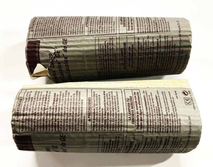 GE 70 watt Clear Lucalox Lamp 85368 [Lot of 2] NOS