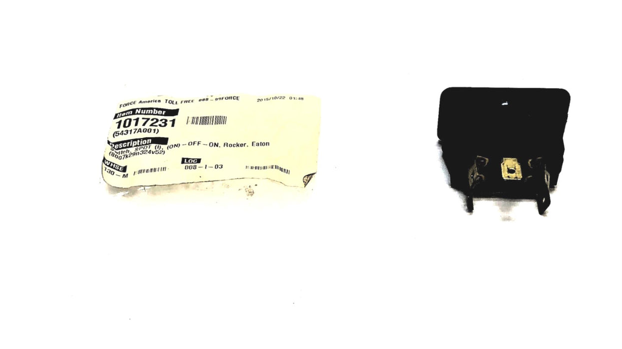 Eaton On/Off Rocker Switch 8007K29N324V52 (0934) NOS