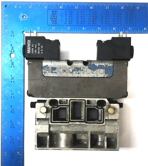 Rexroth Solenoid Directional Valve GS-020062-02424 USED