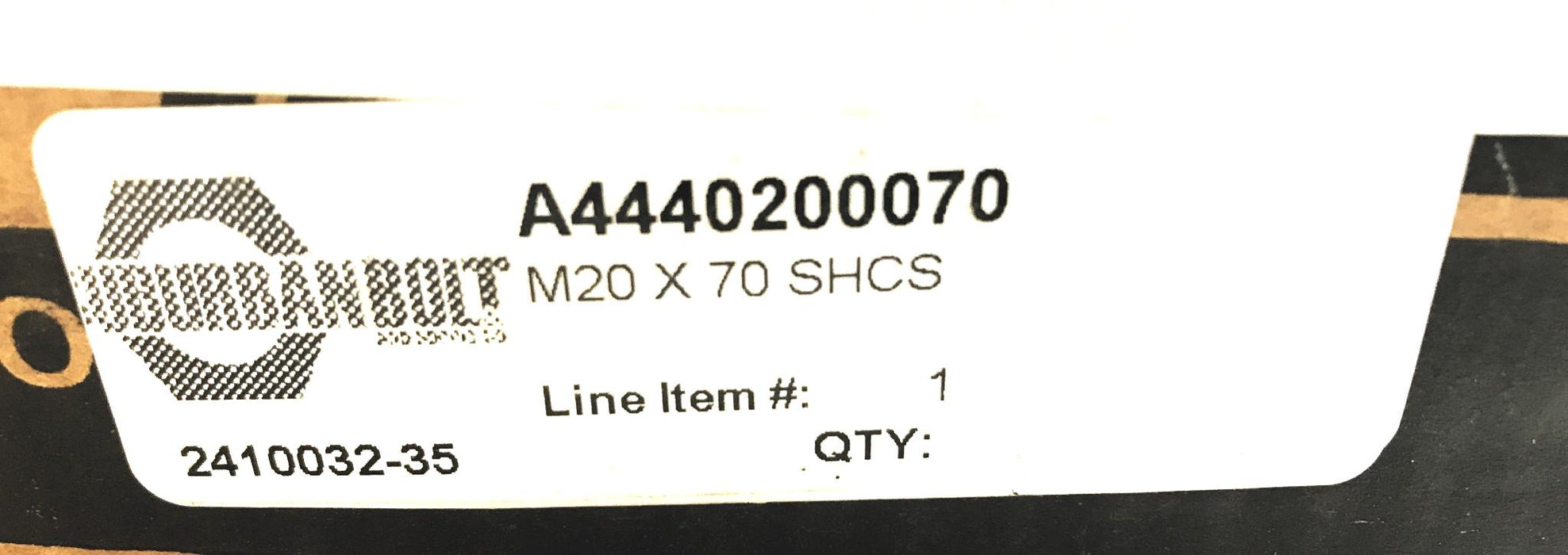 Brighton Best Box of (27) M20-2.5 x 70 Alloy Socket Cap Screw A4440200070 NOS