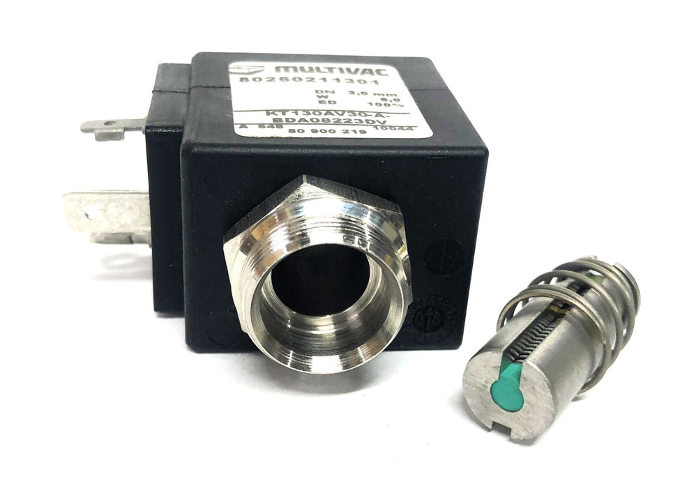 Multivac KT130AV30-A-BDA08223DV Solenoid Valve 80260211301 NOS