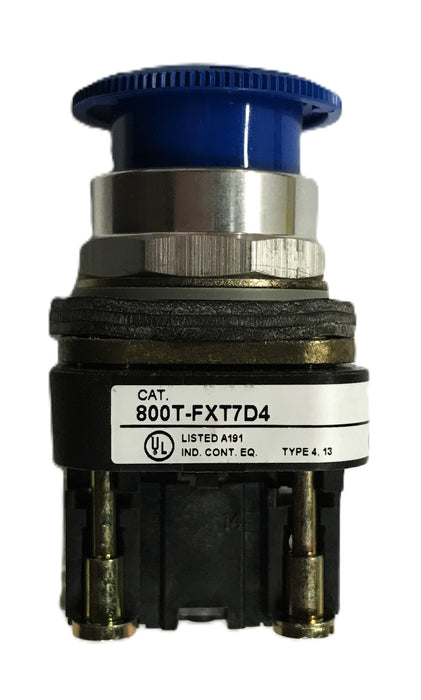 Allen-Bradley Blue Switch Push-Pull Device 800T-FXT7D4 NOS
