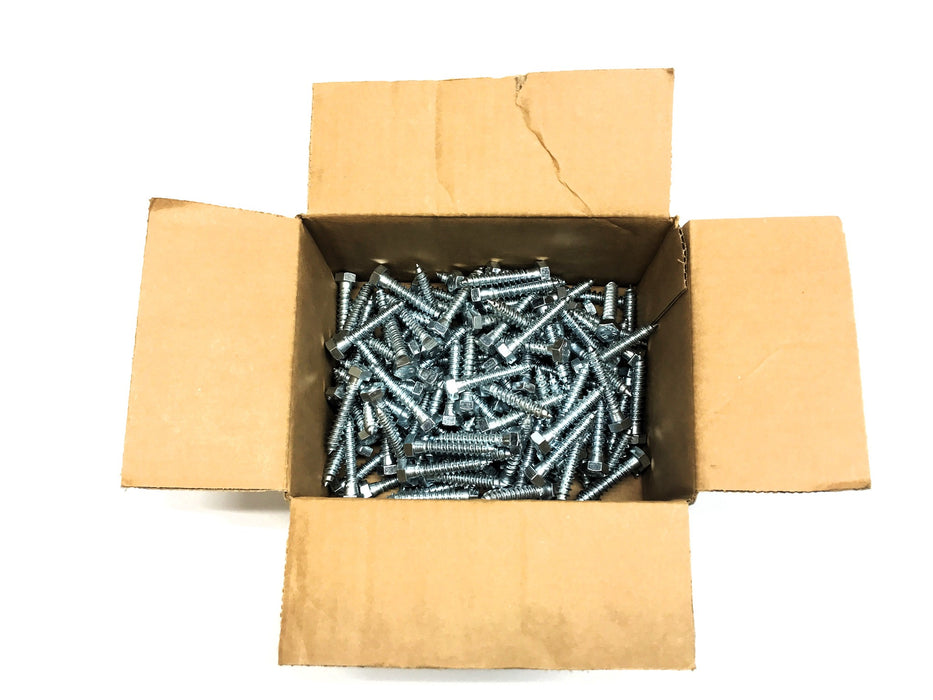 Suburban Bolt Box of (130) 3/8" x 2" Zinc Coated Hex Lag Screw A0360240200Z NOS