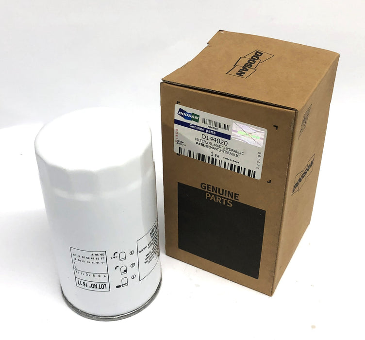 Doosan Hydraulic Oil Filter D144020 NOS