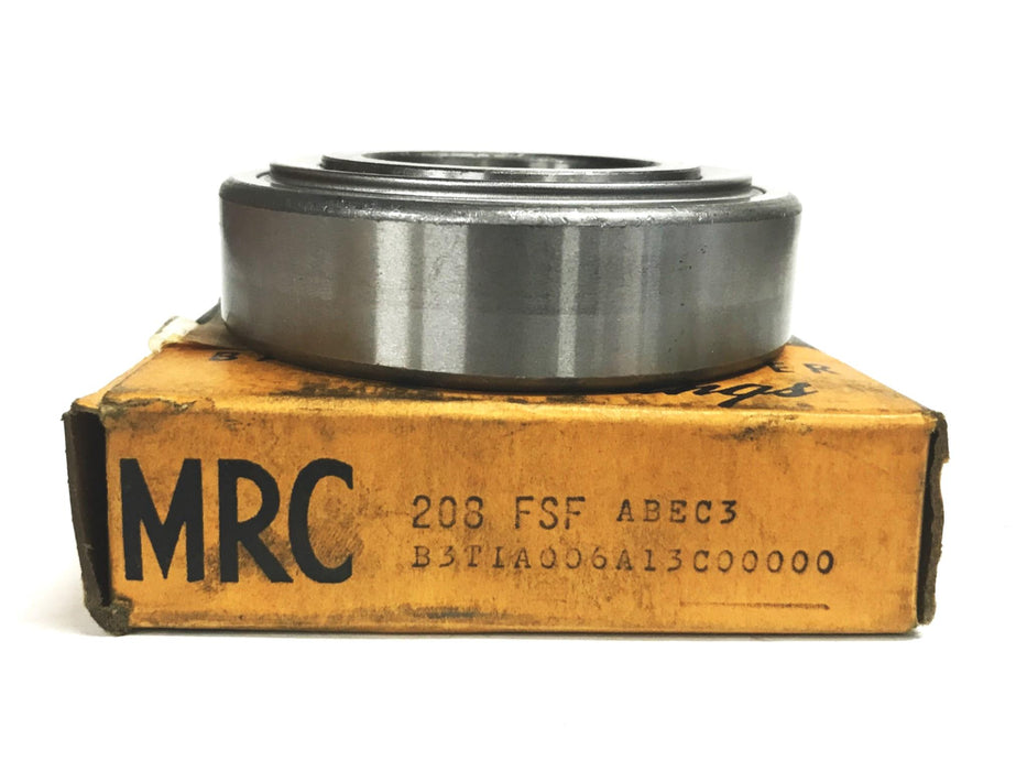 MRC Shielded Ball Bearing MRC 208FSF-ABEC1 [Lot of 2] NOS