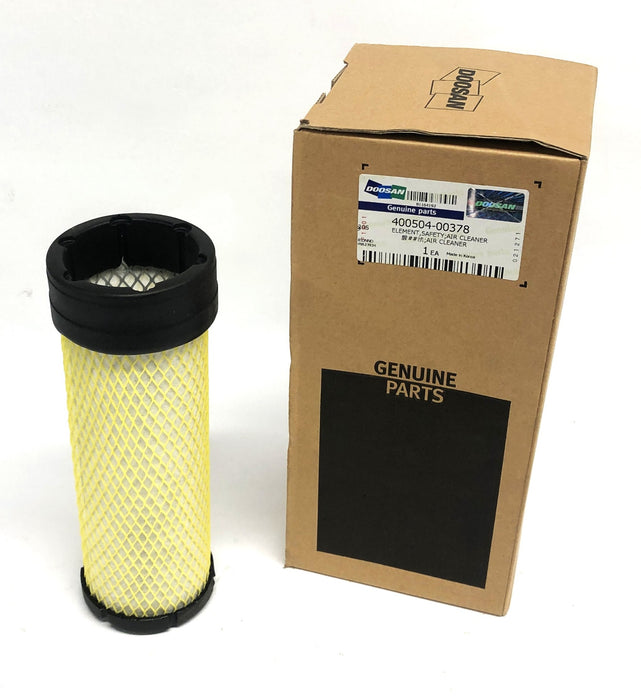 Doosan Air Cleaner Safety Element Filter 400504-00378 NOS