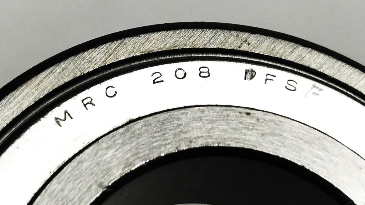 MRC Shielded Ball Bearing MRC 208FSF-ABEC1 [Lot of 2] NOS