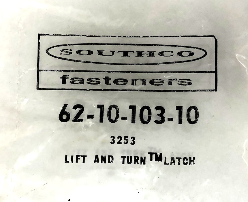 Southco Fasteners Compression Larch Lift And Turn 62-10-103-10 [Lot of 2] NOS