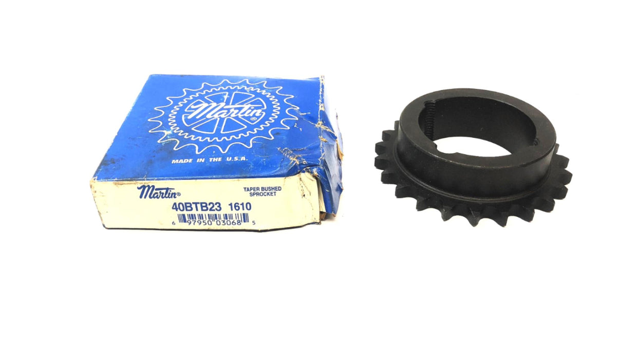 Martin Roller Chain Sprocket 40BTB23-1610 NOS