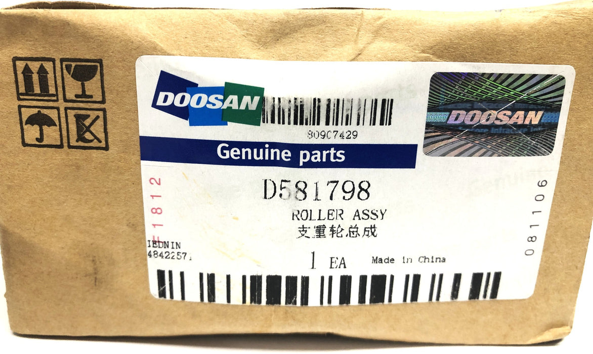 Doosan Roller Mast Bearing Assembly D581798 NOS