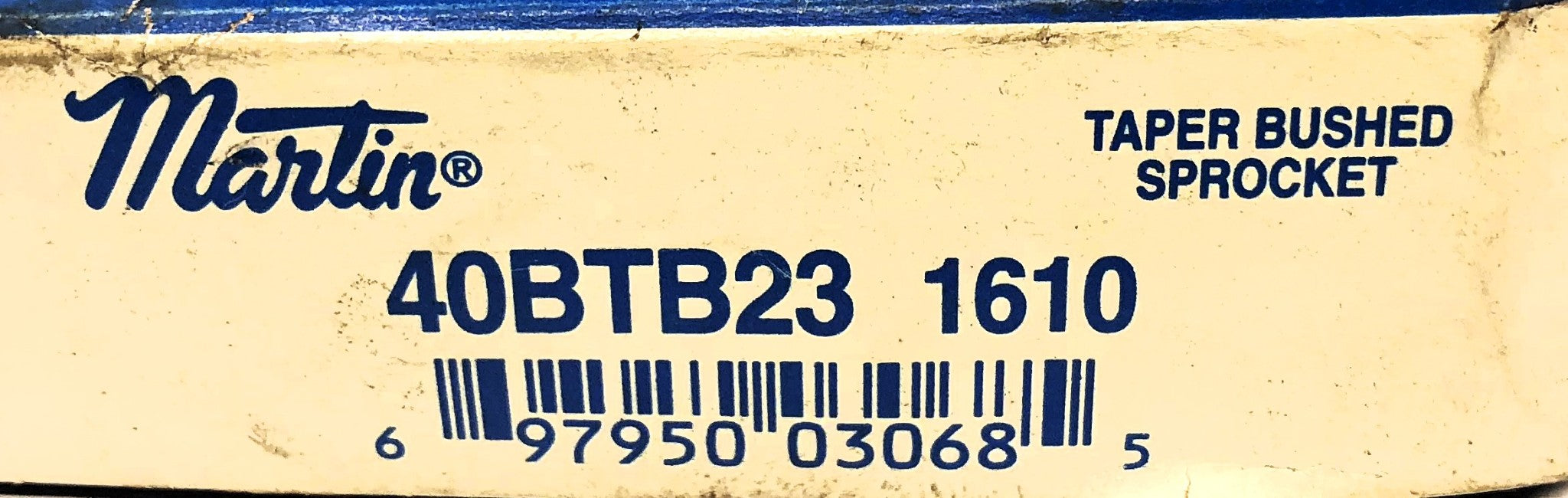 Martin Roller Chain Sprocket 40BTB23-1610 NOS