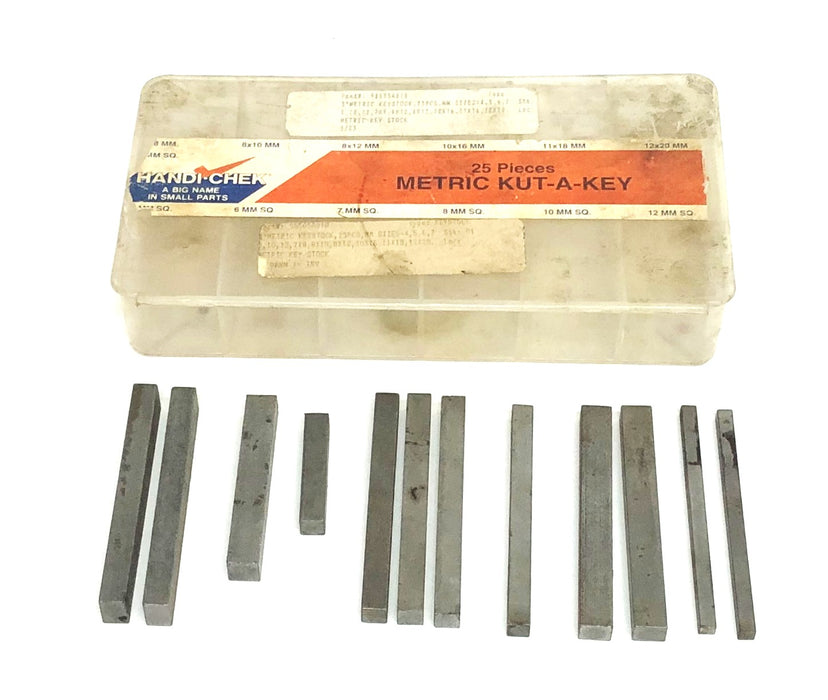HANDI-CHEK Metric Kut-A-Key (12pcs) 68-1010 USED