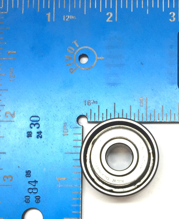 New Departure Single-Side Seal Steel Roller Ball Bearing (No Box) 00 NOS