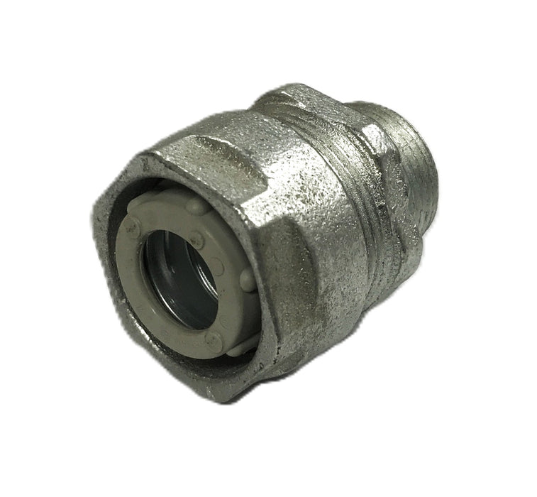 Unbranded Liquid-tight 3/4 inch Straight Conduit Connector [Lot of 3] NOS