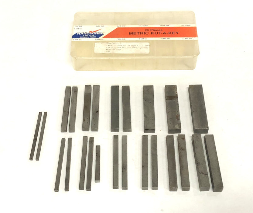 HANDI-CHEK Metric Kut-A-Key (24pcs) 68-1010 USED