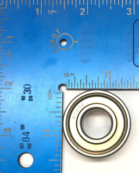 SMT Dual-Side Sealed Steel Roller Ball Bearing (No Box) 88011 NOS
