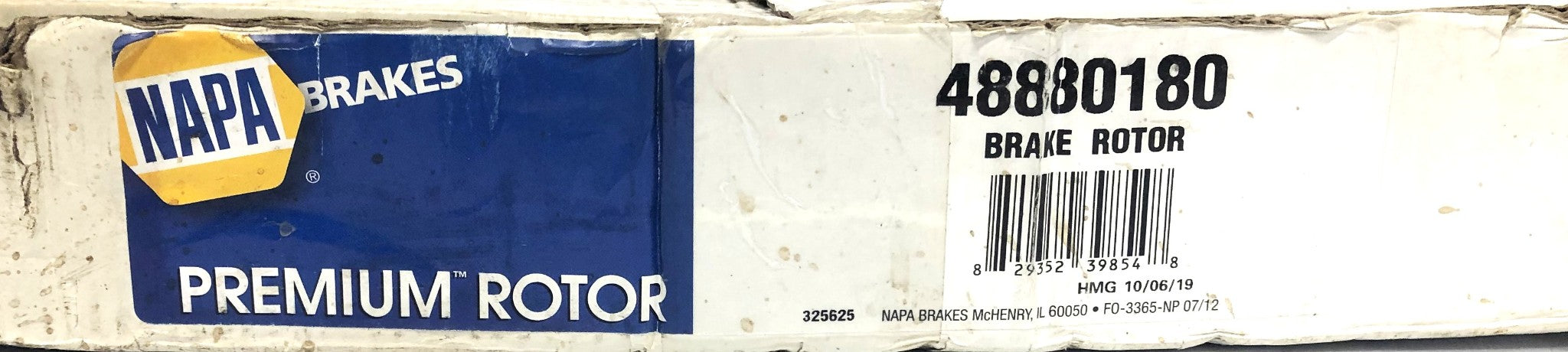 NAPA Premium Brake Rotor 48880180 NOS