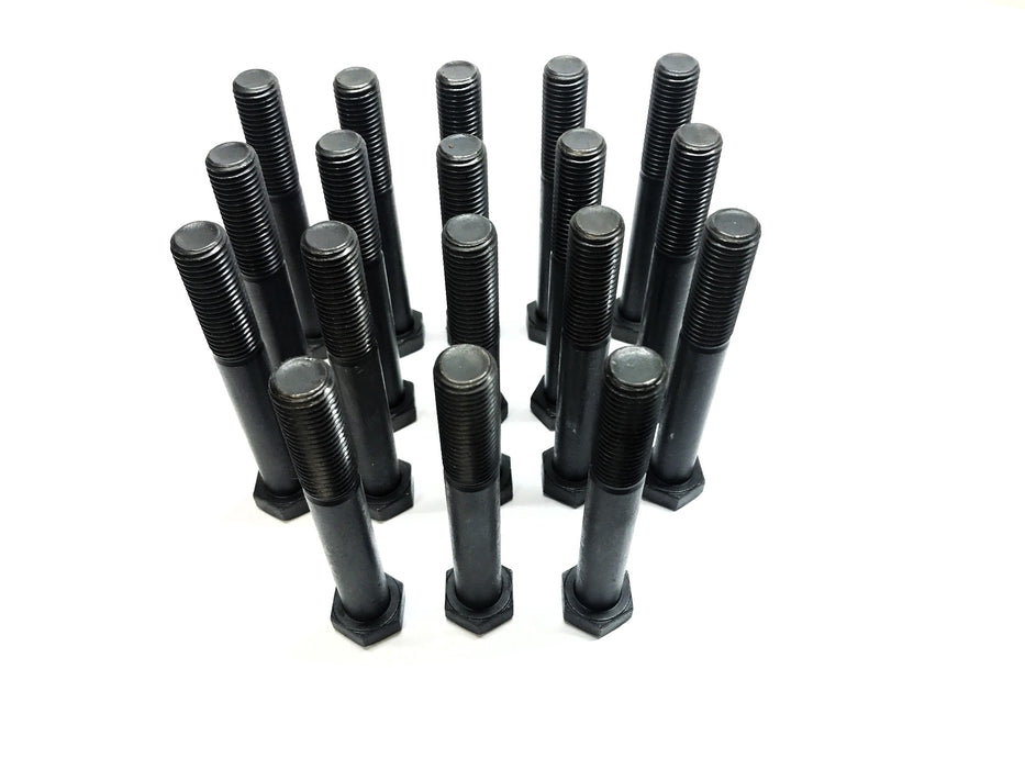 JH 10.9 Steel M16-2.0 x 120 Hex Head Lag Screw [Lot of 18] NOS