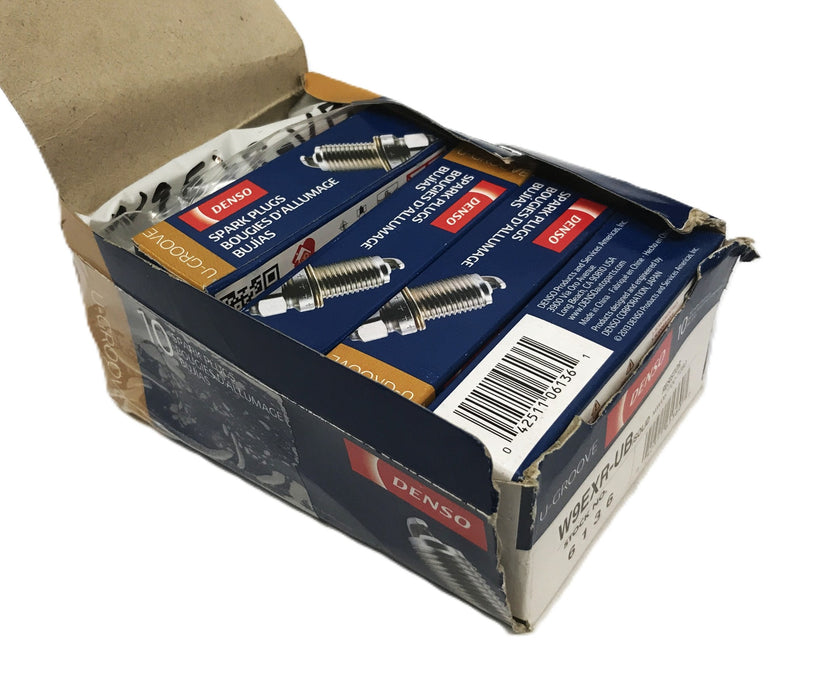 Denso U-Groove Spark Plugs W6EXR-UB-6136 [Lot of 10] NOS
