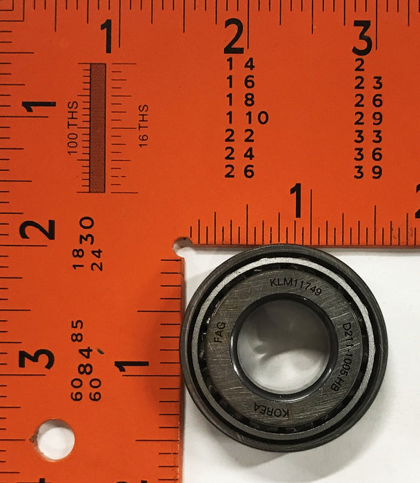 FAG Tapered Roller Bearing Cone and Cup KLM11749/KLM11710 [Lot of 5] NOS