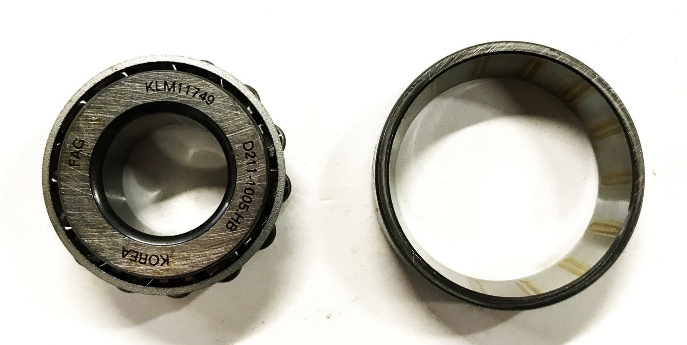 FAG Tapered Roller Bearing Cone and Cup KLM11749/KLM11710 [Lot of 5] NOS