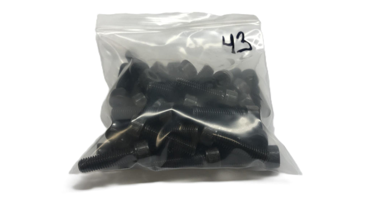 JDF M8-1.25 x 30 Hex Socket Head Cap Screw CL 12.9 A4440080030 [Lot of 43] NOS