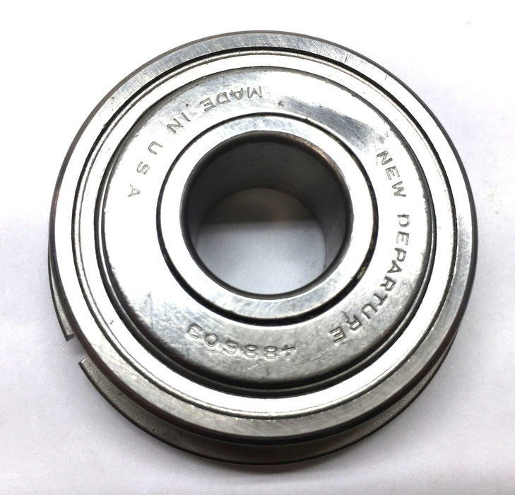 New Departure Single-Row Sealed Ball Bearing with Snap Ring (No Box) 488603 NOS