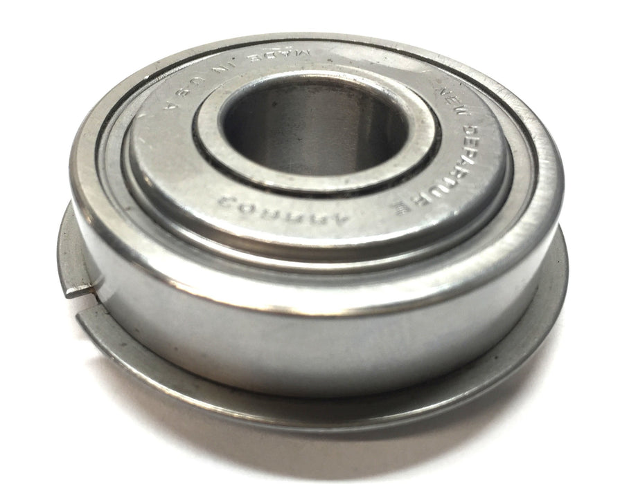 New Departure Single-Row Sealed Ball Bearing with Snap Ring (No Box) 488603 NOS