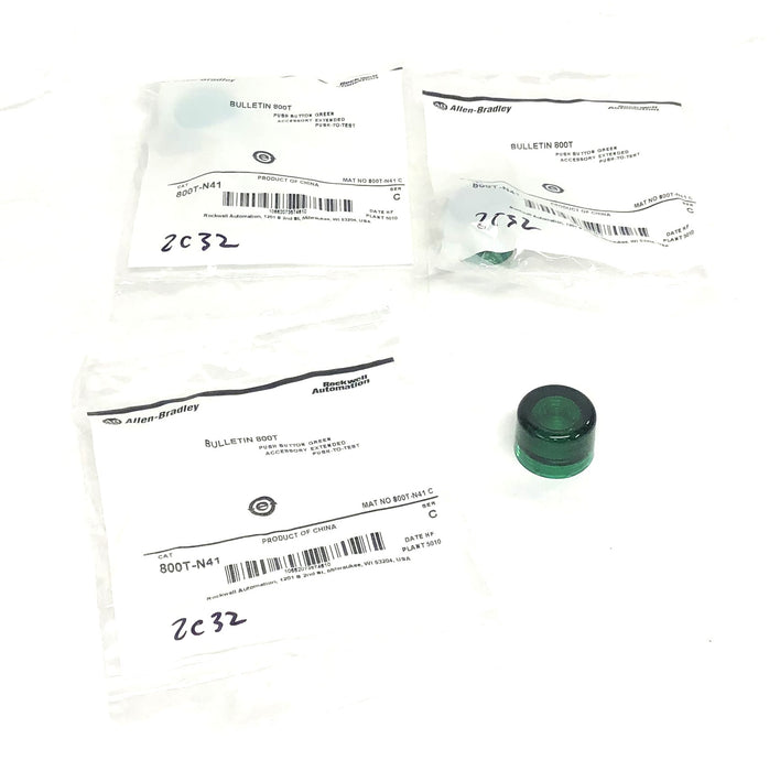 Allen-Bradley Push Button 800T-N41 [Lot of 3] NOS