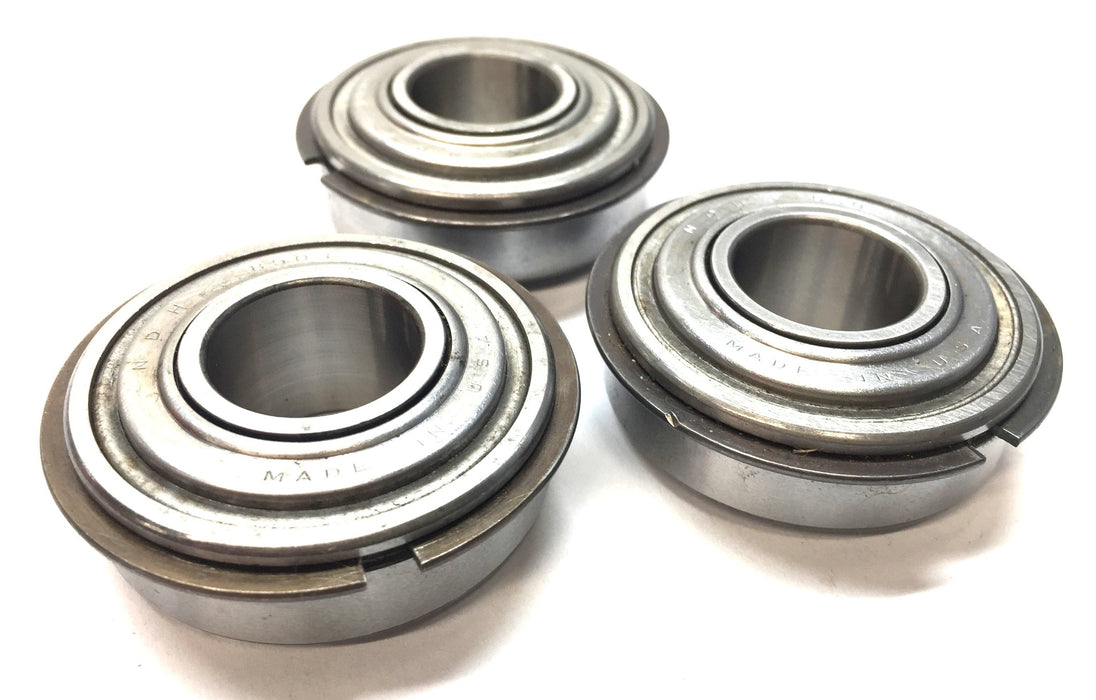 New Departure Dual-Sided Sealed Ball Bearing with Snap Ring (No Box) 8503 NOS