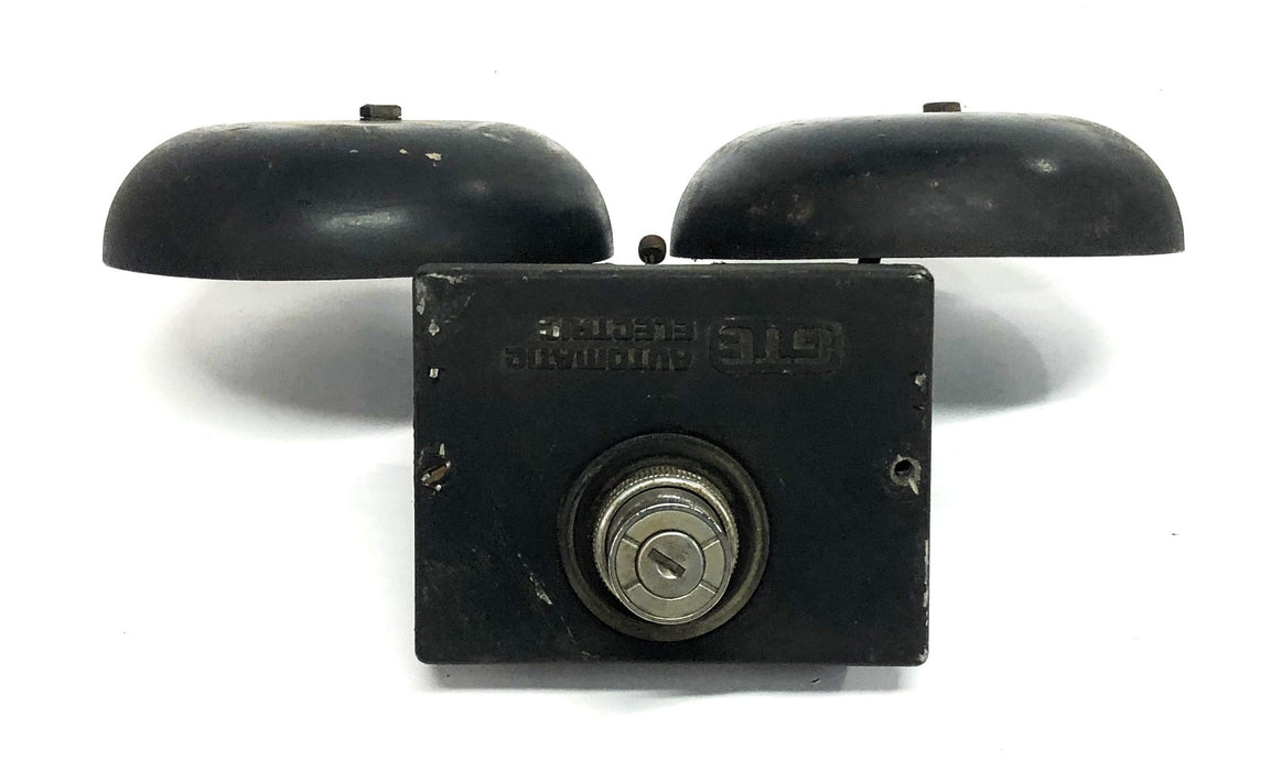 GTE Automatic Electric Vintage Telephone Alarm Bell USED