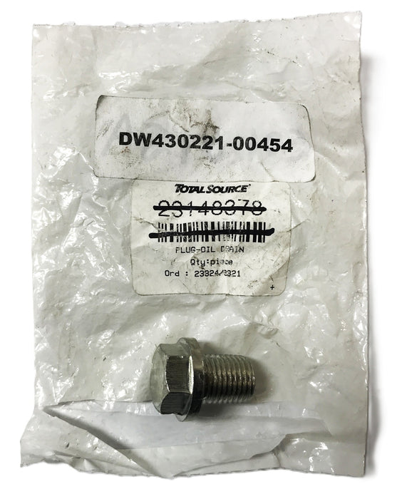 Total Source Forklift Oil Drain Plug DW30221-00454 [Lot of 6] NOS