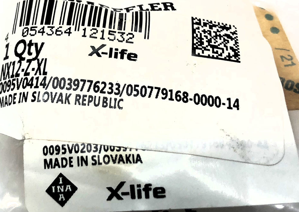 INA Needle Roller Bearing NX12-Z-XL NOS
