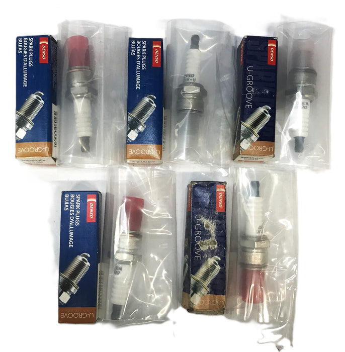 Denso U-Groove Spark Plugs W9EXR-U-6056 [Lot of 10] NOS