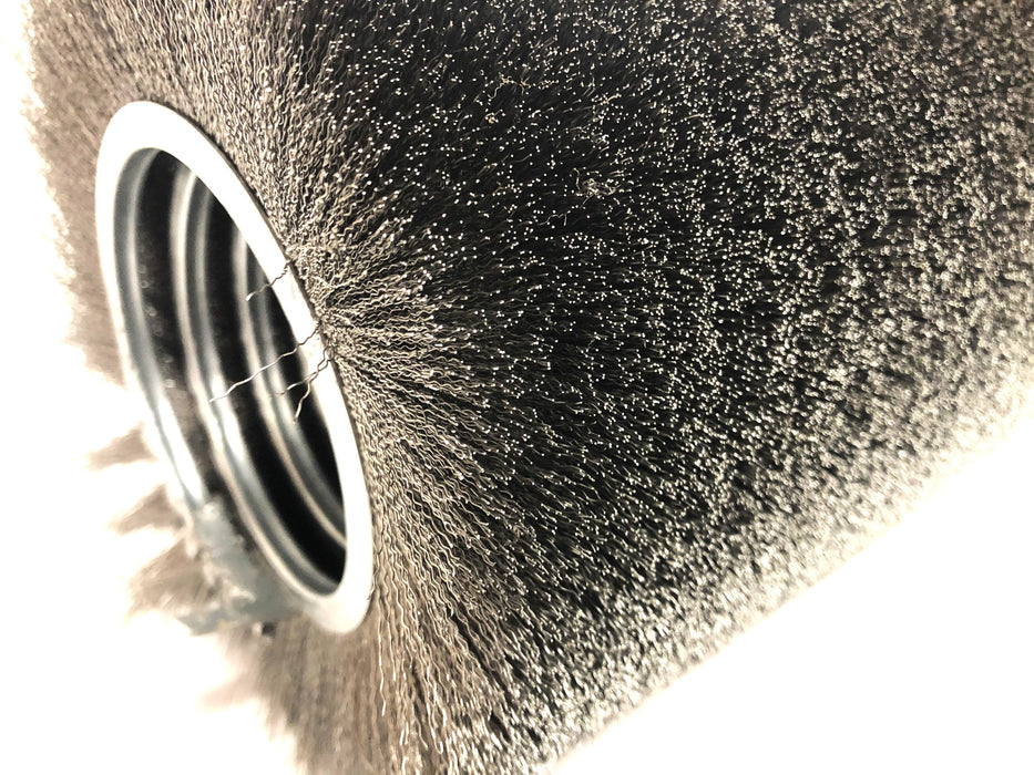Unbranded Black Wire Brush 8 Inch OD NOS
