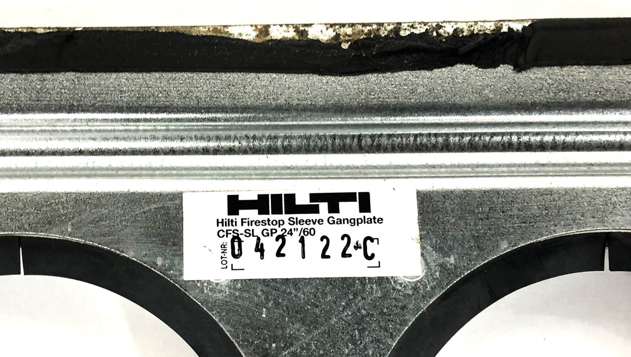 HILTI Firestop Sleeve Gangplate CFS-SL GP 24"/60 NOS