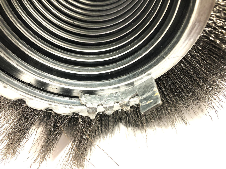 Unbranded Black Wire Brush 8 Inch OD NOS