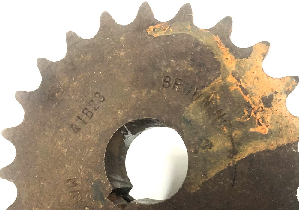 Bowning 1 Inch Bore Roller Chain Sprocket 41B23 NOS