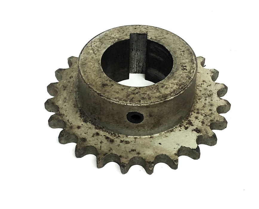 Unbranded 1.50 Inch Bore 24 Tooth Roller Chain Sprocket 7992361 NOS